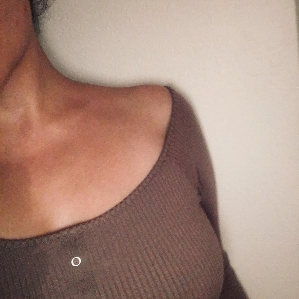 NWT Ribbed Tan Dress - Picture 2 of 9